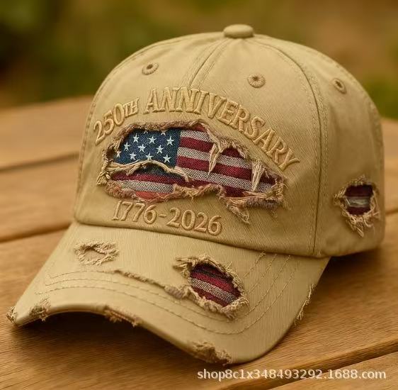 Anniversary Commemorative Baseball Cap, Unisex Vintage Washed Cotton Snapback with Sun Protection Adjustable Strap
