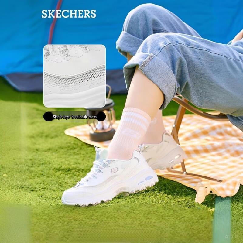 Женские Классические Массивные Кроссовки Skechers Panda 8
