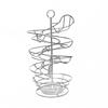 Stable Base Egg Storage Rack Save Space Metal Egg Dispenser Spiral Egg Holder  Countertop