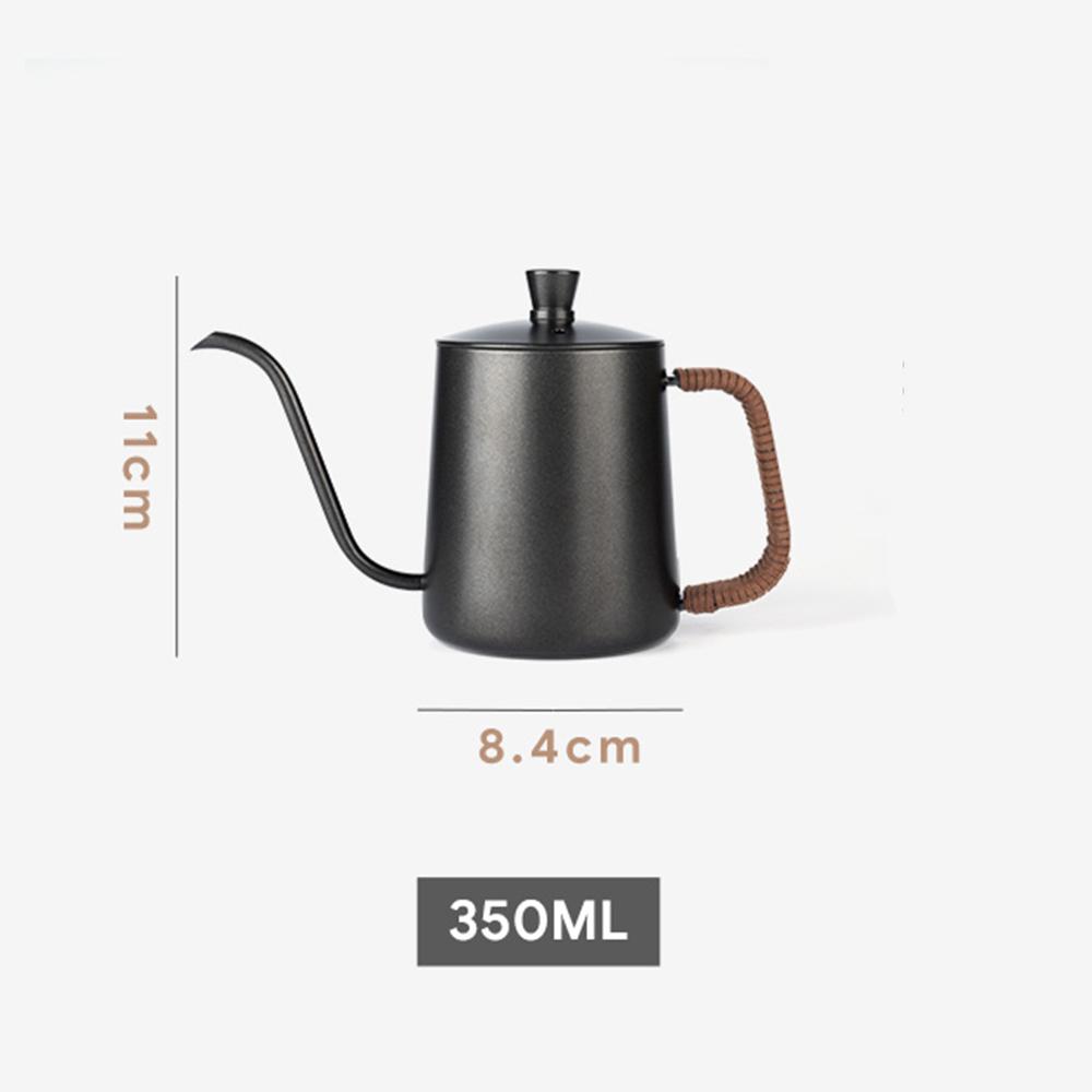 Stainless Steel Coffee Gooseneck Tea Water Coffee Pot 350ml/600ml Coffee Pot Cafe Barista Kitchen Accessories iCafilas