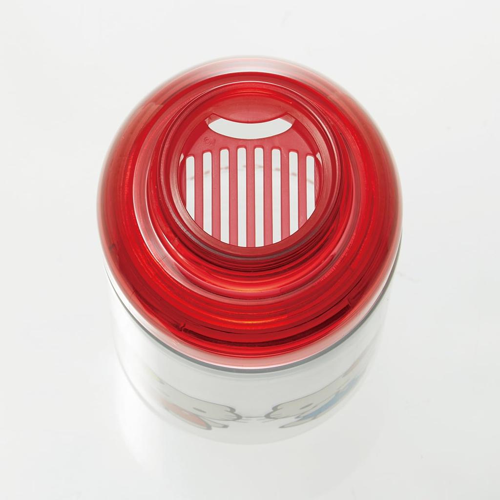 Skater Sanrio Hello Kitty Mascot Water Bottle, 480ml with Slit, PSPR5MC-A