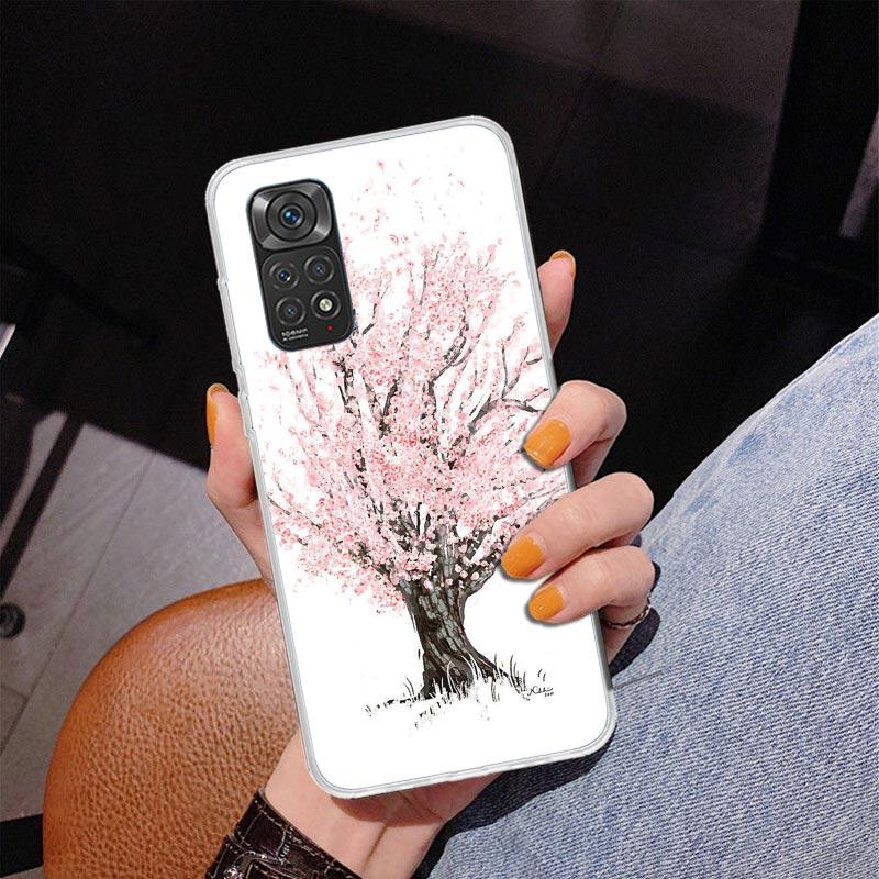 Cherry Blossom Tree Phnoe Case for Phnoe Case for Xiaomi Redmi Note 15 14 14S 13 Pro Plus 12 12S 11S 11E 10S 10 11T 5G Unique Co