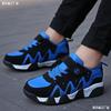 Jinjiang Shoes Children's Shoes Boys Sports Shoes Leather Surface Autumn and Winter Middle and Older Children Cotton Shoes Velvet Shoes Spring and Au