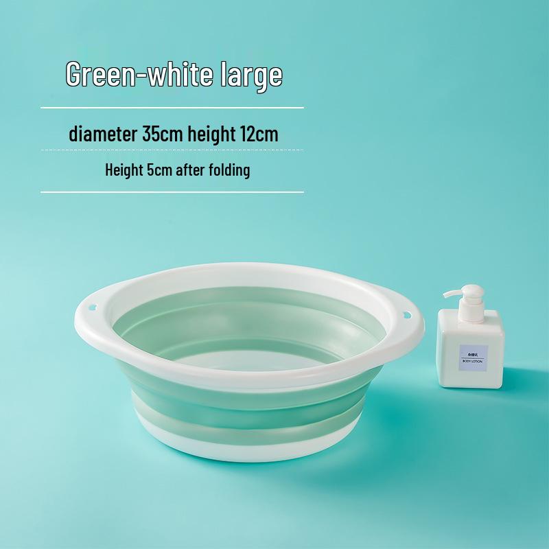 Portable Folding Baby & Household Washbasin for Travel and Dorms