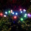 Solar Outdoor Light LED Firefly Lamp Garden Decoration Waterproof Garden Home Lawn Fireworks Light Floor New Year Christmas