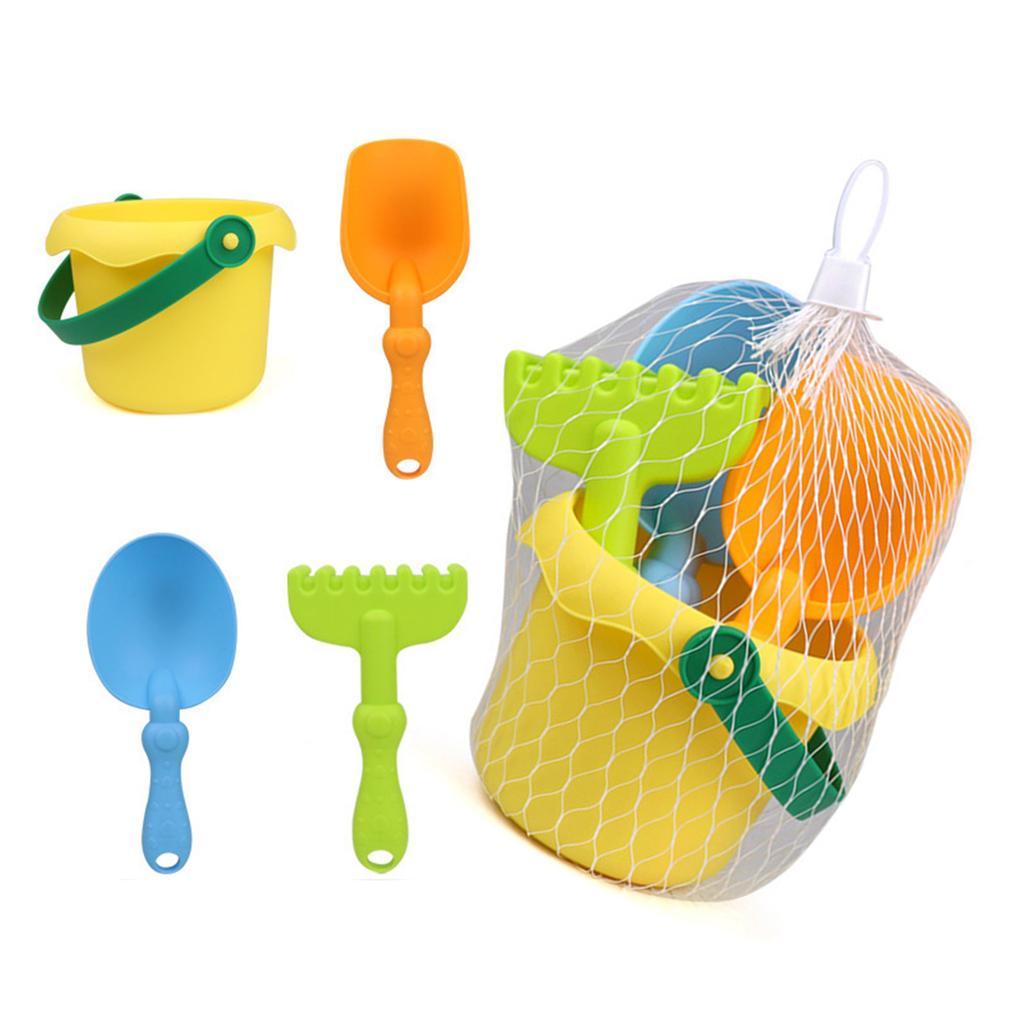 Beach Toy Summer Beach Play Set for Kids Water and Sand Toy Bucket Set for Outdoor Fun Bucket and Tool