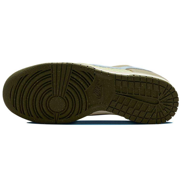 Nike Dunk Low Cartoon Men Sneakers Yellow Alabaster Celestine-Blue DX6038-741