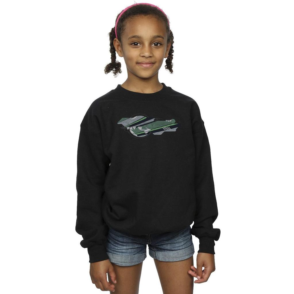 Disney Girls Lightyear Graphic Title Sweatshirt