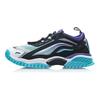 Li Ning Aurora Skywalk Bad Five Xlarge Cushioning Slip Resistant Low top Sports Casual Shoes Men's Blue Black AGLP115-2
