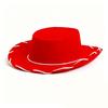 Western Cowboyhüte mit verstellbarem Band Braune Farbe Verstellbare Passform Strapazierfähiges Material für Outdoor-Themenpartys