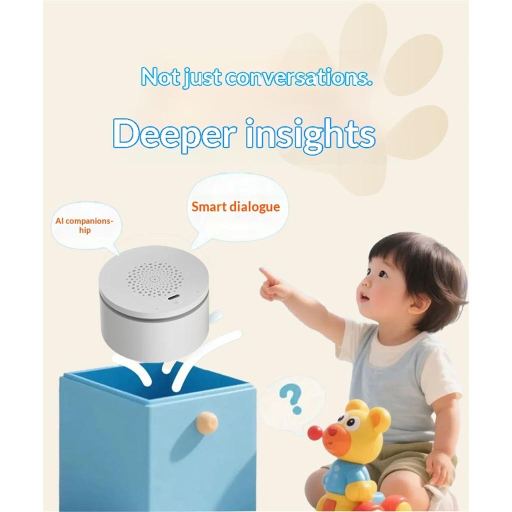 Ai Intelligent Voice Interactive Doll Emotional Companion Robot Dialogue Plush Doll Children's Gift 2025 New Edition