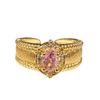 Three-Dimensional Exquisite Medieval French Retro Open Ring Luxury Light Luxury Niche Zircon Accessories Women
