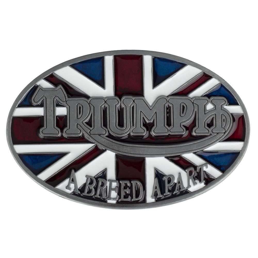 

Пряжка для ремня Triumph с британским флагом A Breed Apart покидает ЕС