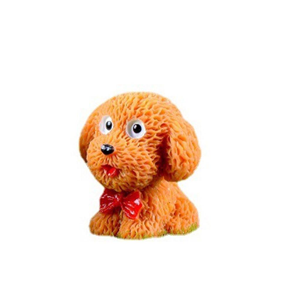 

Украшения Собаки Тедди Милые Смоляные Миниатюры Украшения Игрушки Пейзаж Спальня Животные Творчество Домашний Сад оранжевый