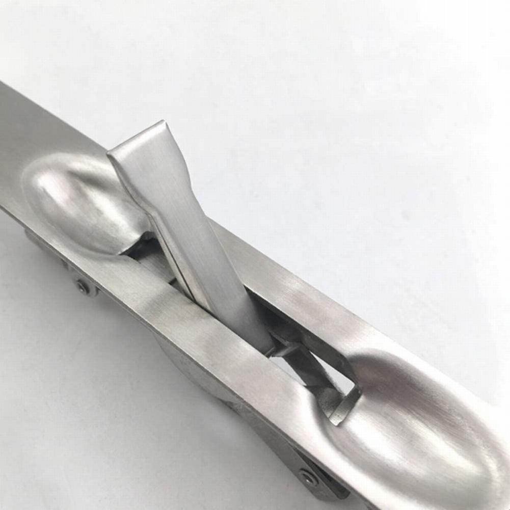 2 Pack Door Flush Bolt Stainless Steel Security Door Guard Concealed 4 Inch 6 Inch 8 Inch Door Buckle Concealed Latch