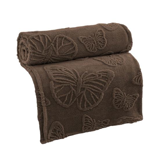 3D Butterfly Baby Blanket Double-Sided Flannel Soft Throw Blanket Fluffy Infant Toddler