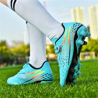 Children Football Boots Anti-slip Soccer Shoes Low-top Boy Ultralight Kid's High Quality Outdoor Grass Training Soccer Sneakers