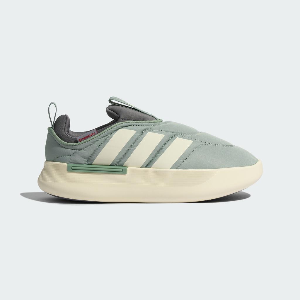 Adidas Adipuff Comfortable Versatile Low-Top Casual Shoes Unisex Sneakers White Green KJ3995