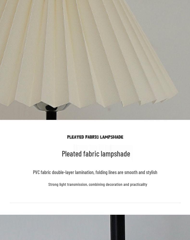 Nordisches Retro-Falten-Nachtlicht mit Fernbedienung für Schlafzimmer & Kinderzimmer