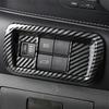 Carbon Fiber Pattern Headlight Switch Frame Trim For Toyota Highlander -