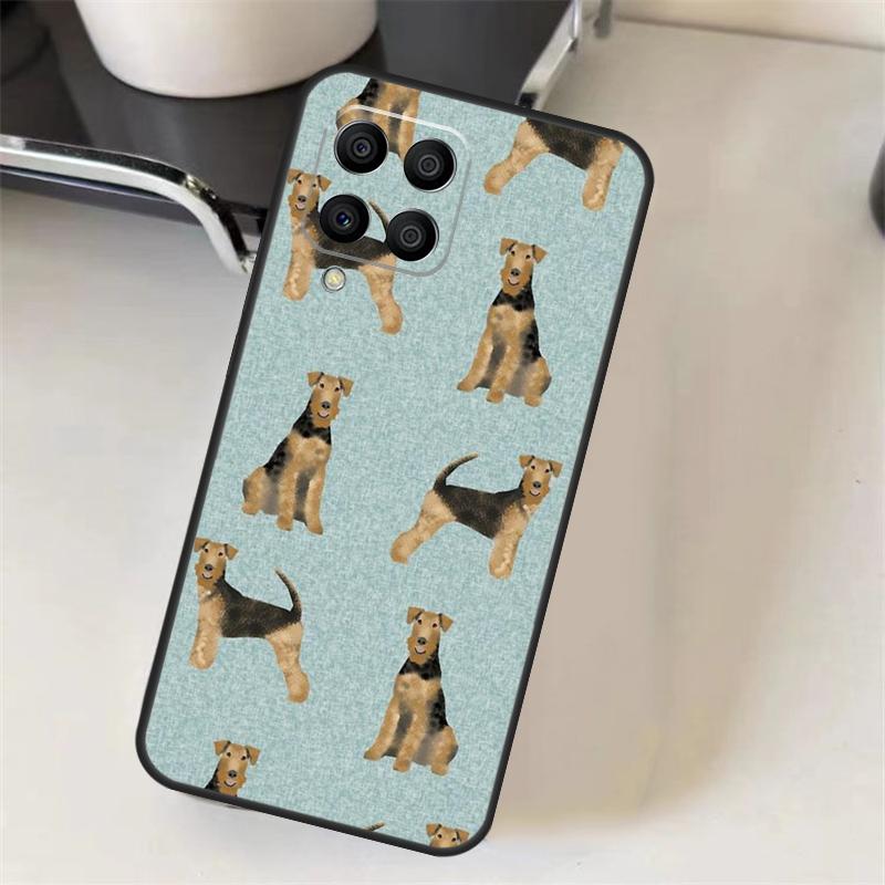 Airedale Terrier Dog Case For Samsung Galaxy M15 M35 M55 M56 M36 M16 M06 M31 M13 M33 M53 M12 M32 M52 M14 M34 M54