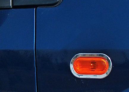 

Обводка поворотника (2 шт., нерж) для Ford Fiesta 2002-2008 гг