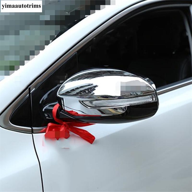 Car Side Door Rearview Mirror Case Cap Decoration Cover Trim For KIA Sportage 2016 - ABS Chrome Accessories Exterior Kit