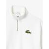 Lacoste Public Bouclé-Sweatshirt „Big Croc“ mit halbem Reißverschluss, Sh2748 54n 70v q2nSh2748 54n70v