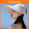 Summer Outdoor Wide Brim Sun Hat With Breathable Polyester Fabric For Women Casual Sun Protection