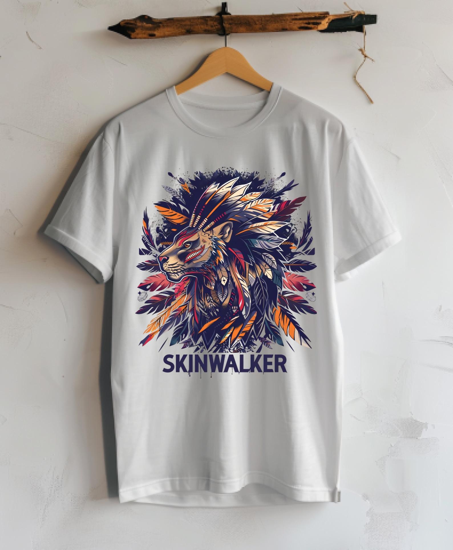 Skinwalker Graphic T-Shirt: Cryptid Dog Design 2XL