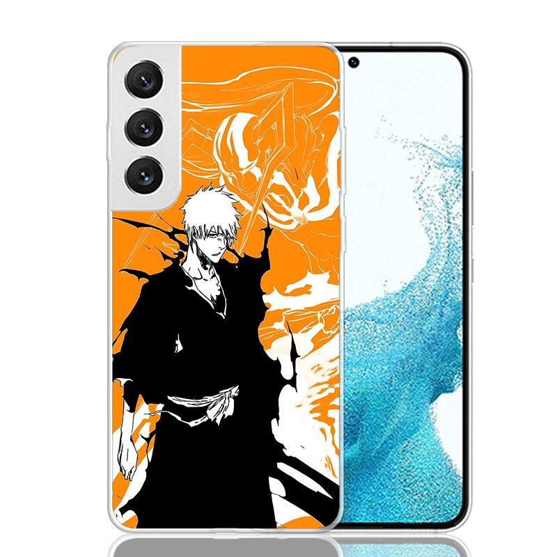 Kurosaki Ichigo Bleach Phone Case For Samsung Galaxy S26 S25 Edge S24 S23 FE S22 Ultra S21 Plus S20 + Fundas Cover Coque Galaxy