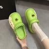 Cave shoes women wear versatile non-slip high-value fashion and leisure popular bag head cool slippers 2025 summer new