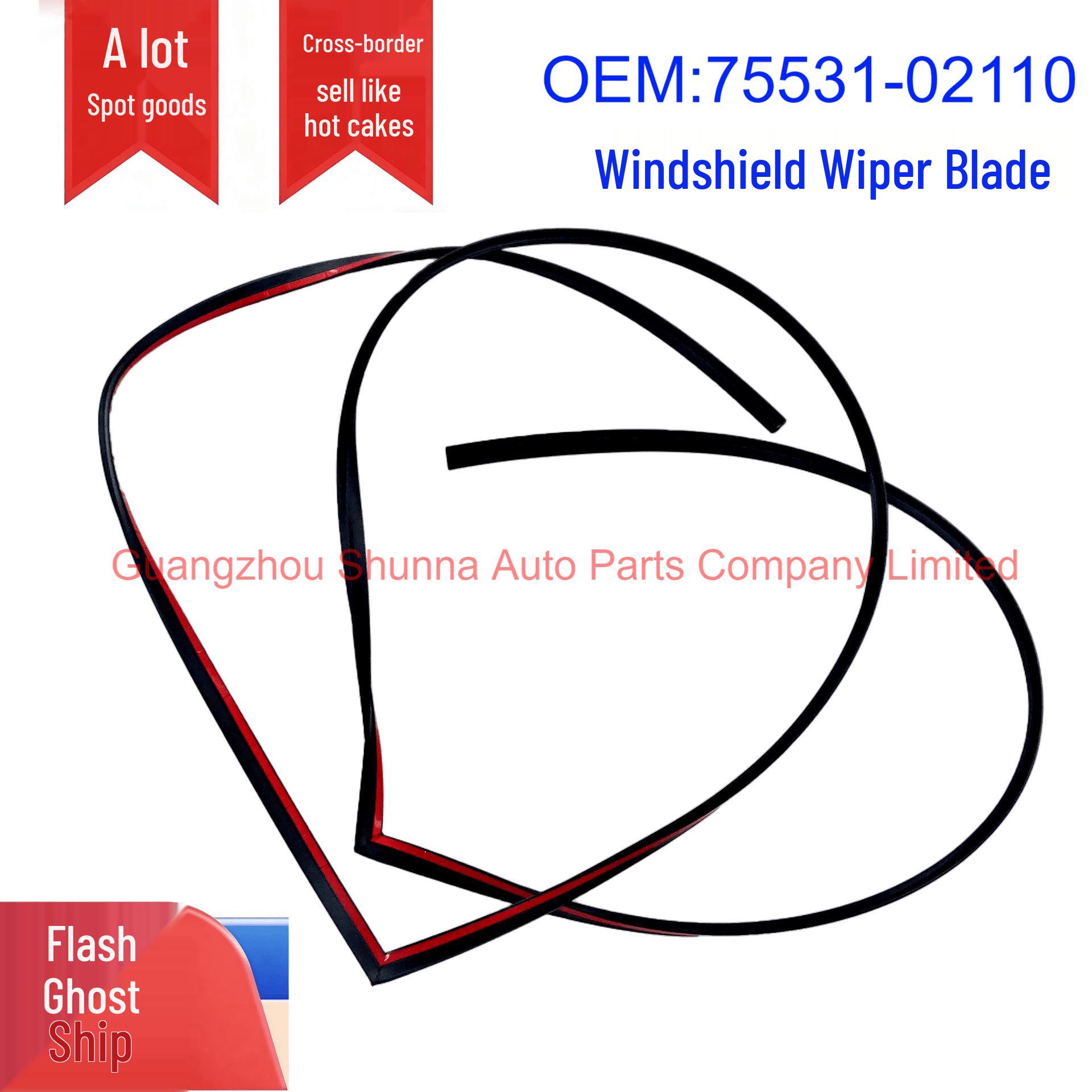 Toyota Corolla 07 ZRE15# Windshield Adhesive, Part 75531-02110 Automotive Sealing Strip