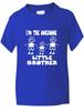 Awesome Little Brother Of 2 Brothers Present Funny Kids T-Shirt Age 1-13Will Open In a New Window or Tab