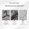 LYNN Heavy-Duty Solid Stainless Steel Clothes Hangers