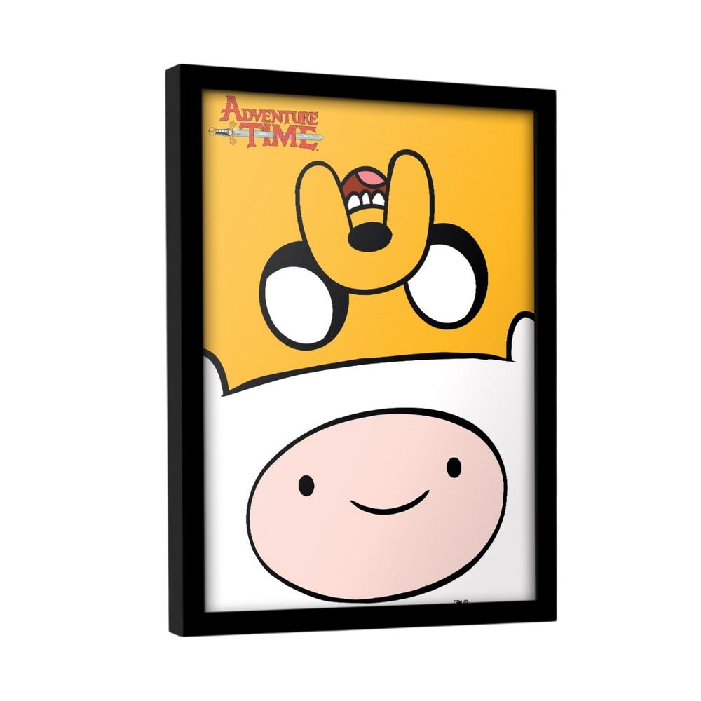 Adventure Time Finn And Jake Framed Poster