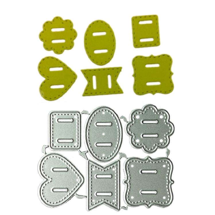 Buckle Cutting Dies Metal Stencil Template Mold Home School Handmade
