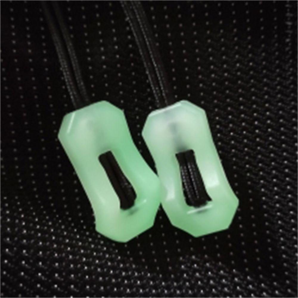 Markers Glow In The Dark Anti-theft Zipper Night Zipper Rope Tent Zippers Pull Rope Zipper Puller