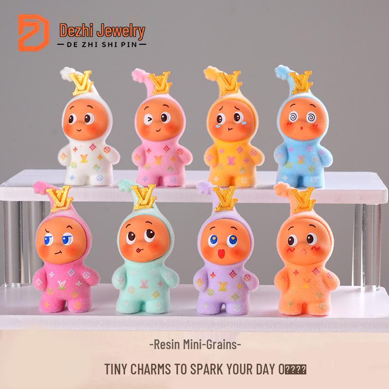 2025 Double Pop Resin Trendy Figurines - Large Star Man Desktop Ornaments