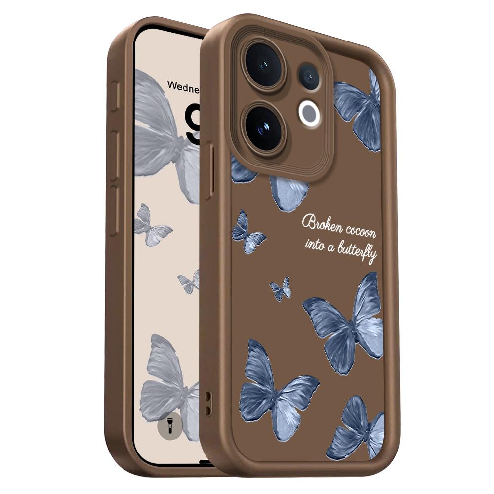 Flying Butterflies Phone Case For VIVO V60 V50 V40 Lite V30 V29 V29E V27 V27E V25 V25E V23 V23E Pro 4G 5G Staircase Soft Cover