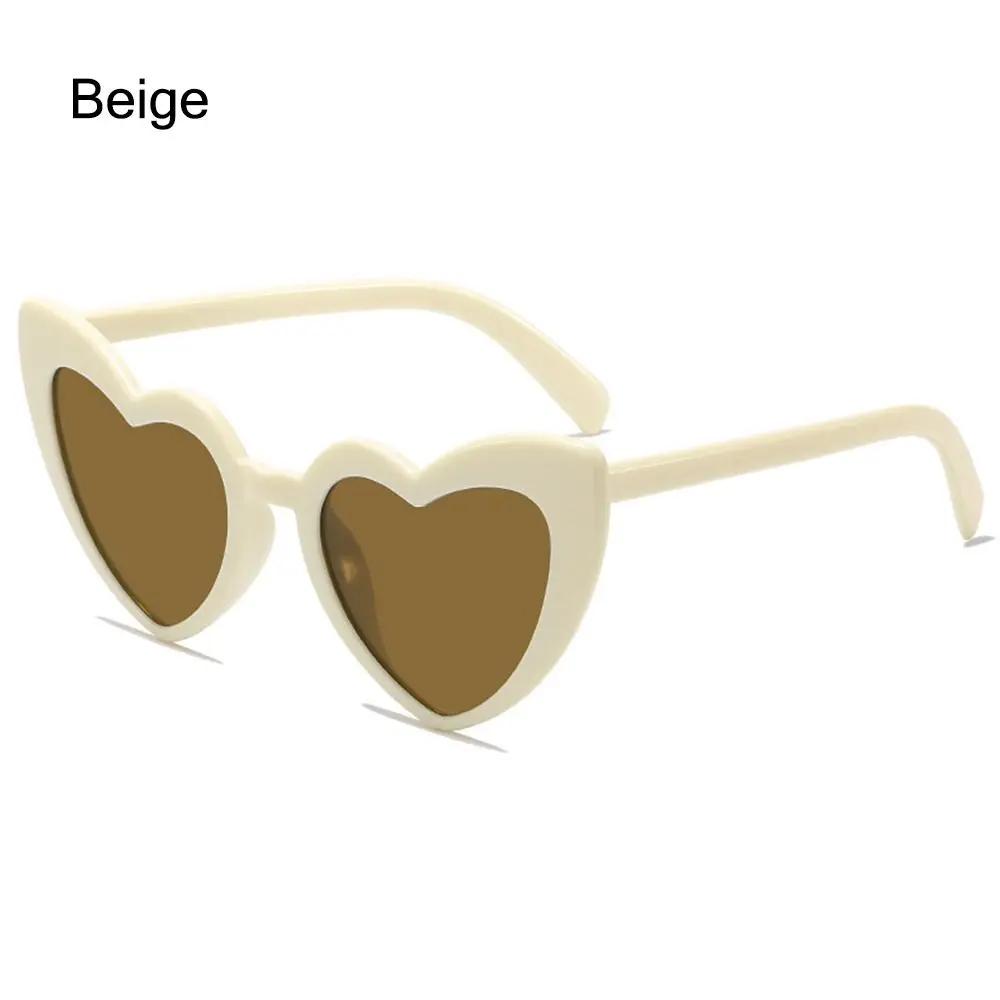 1Pc Retro Love Heart Shaped Sunglasses For Women Fashion Love Heart Sunglasses Uv400 Protection Eyewear Goggle