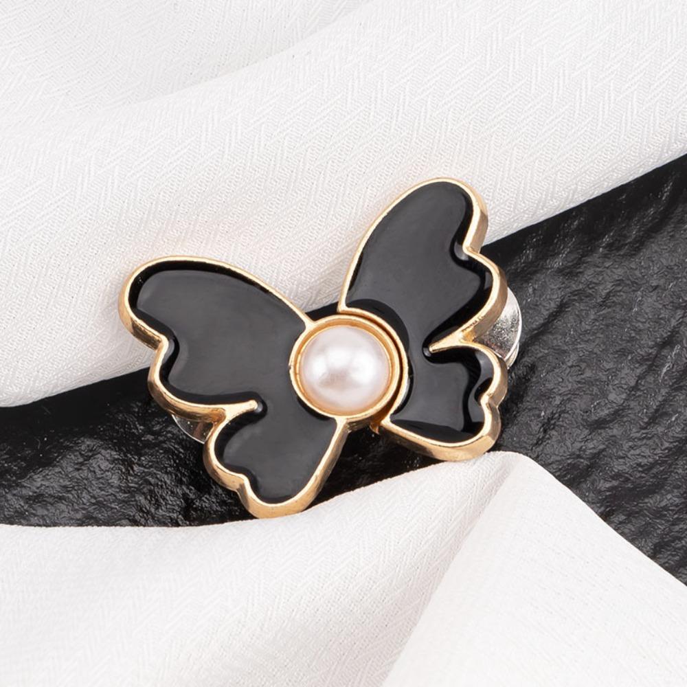 Butterfly Jeans Button Adjustable Clips, Waist Tightener Buckle for Pants & Skirts, Retractable Snap Button Adjuster