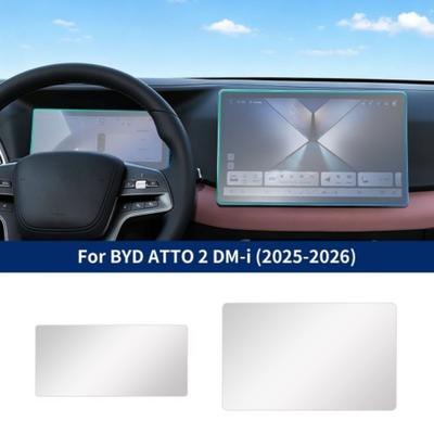 TPU ochranná fólie pro BYD Atto 2 2025-2026 vnitřní displej a palubní desku