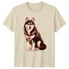Siberian Husky Dog Breed Unisexs TShirt Unisexs Tee Graphic Unisex Top