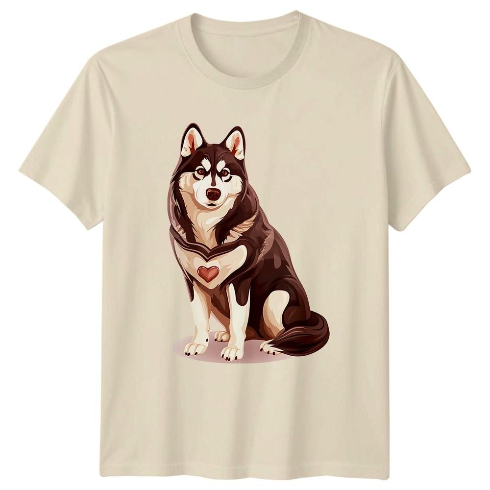 Siberian Husky Dog Breed Unisexs TShirt Unisexs Tee Graphic Unisex Top