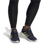 Adidas Duramo 9 Comfortable Cushioning Low-Top Casual Running Shoes Men Sneakers Navy-Blue Yellow EG3007