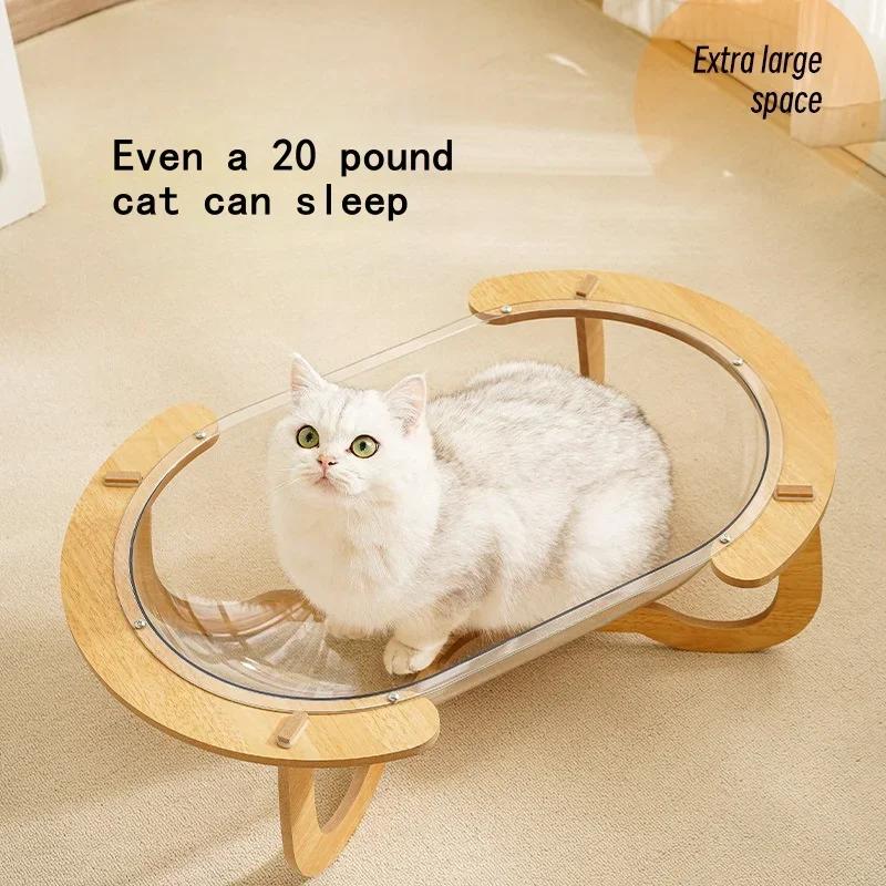 Wholesale Acrylic Pet Dog Sofa Cats Bed Animal House Pet Sleeping Beds Space Capsule Cat Litter Cushion