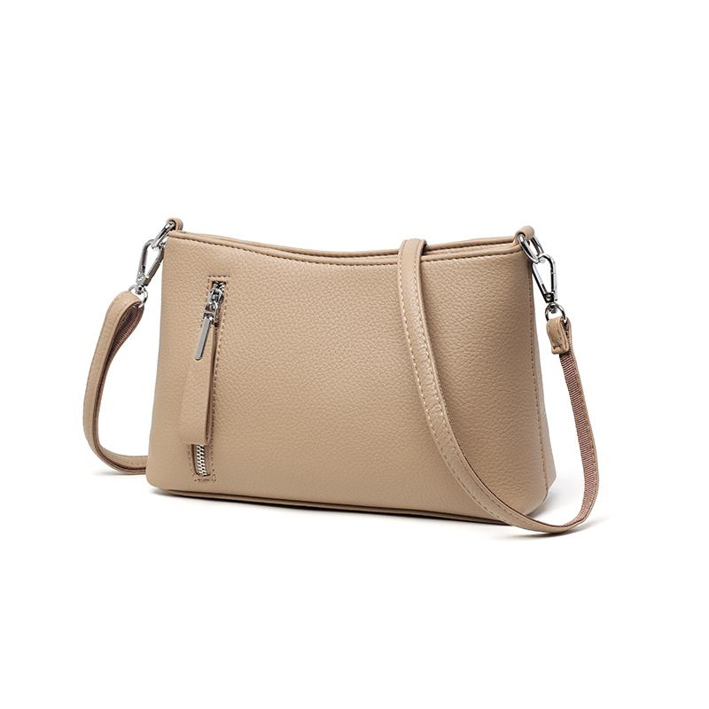 A Sleek and Fashionable Women's Messenger Bag, A Stylish Cross-body Bag, Featuring Multiple Compartments, Ideal for Daily Use, Shopping, and Commuting