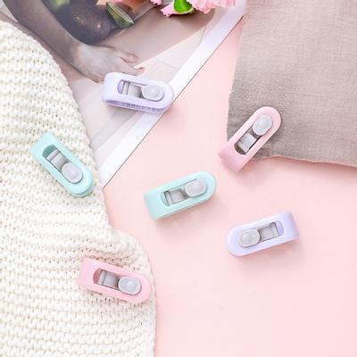 6 Stück Quilt-Clips, rutschfest, nadelfrei, flexibel, ohne Nadeln, Bettdeckengreifer für Decken
