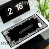 HYBXAXC Gothic Lace Mouse Pad Victorian Aesthetic White Embroidery Mouse Pad Dark Coquette Pad Minimalist Occult Office Decor